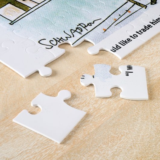 Kasmiddelen voor Clunkers Legpuzzel (Zijkant)