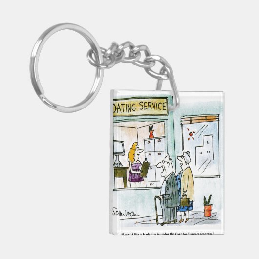 Kasmiddelen voor Clunkers Sleutelhanger (Voorkant Links)