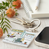 Kasmiddelen voor Clunkers Sleutelhanger (Voorkant Rechts)