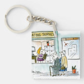 Kasmiddelen voor Clunkers Sleutelhanger (Voorkant)