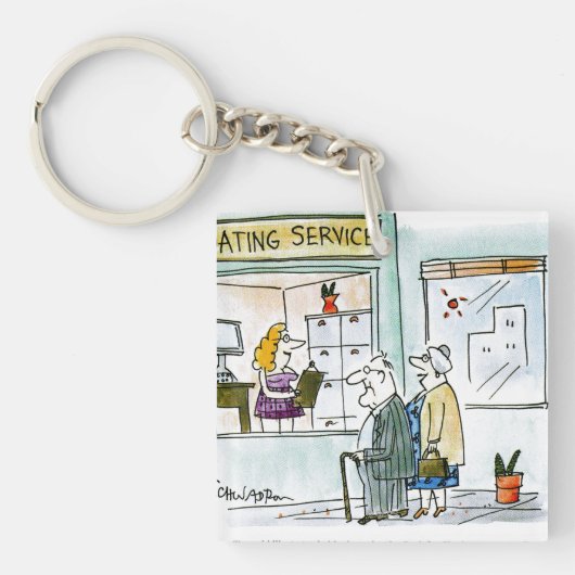 Kasmiddelen voor Clunkers Sleutelhanger (Voorkant)