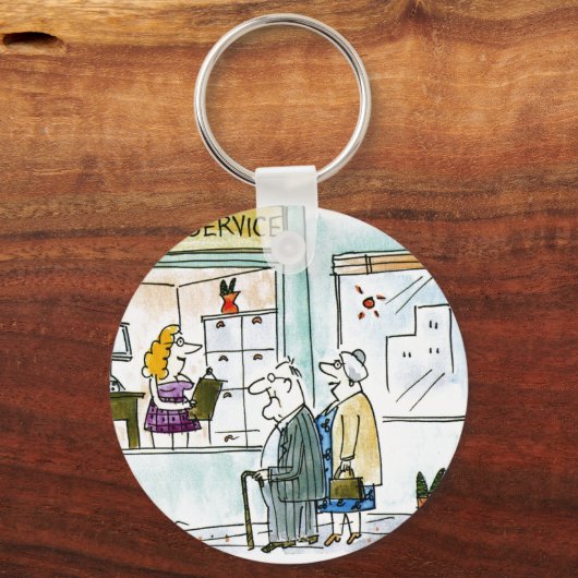 Kasmiddelen voor Clunkers Sleutelhanger (Voorkant)