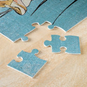 Kasogo & Himedai - Japanse vis van Hiroshige Legpuzzel (Zijkant)