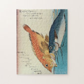 Kasogo & Himedai - Japanse vis van Hiroshige Legpuzzel (Verticaal)