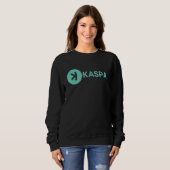 Kaspa Crypto Digital Ledger Decentralized Layer1 K Trui (Voorkant volledig)