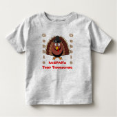 Kaspar's derde Thanksgiving Kinder Shirts (Voorkant)