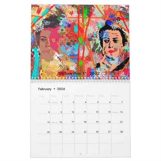 KasperArt Studio 2023-kalender Kalender (Feb 2026)