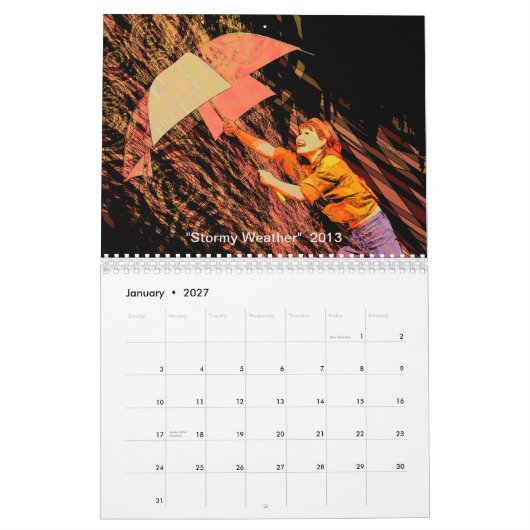 KasperArt Studio 2023-kalender Kalender (Jan 2027)