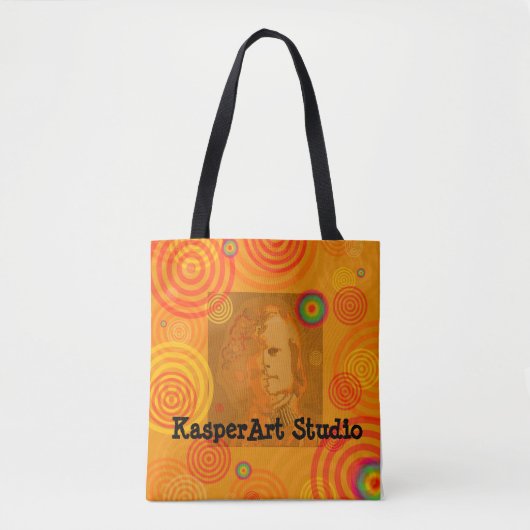 KasperArt Studio-Canvas tas (Voorkant)