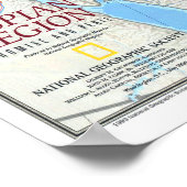 "Kaspische regio: Kaspische landen 1999, MAP ... Poster (Hoek)