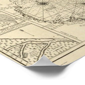 Kaspische Zee en Azië 2 Poster (Hoek)