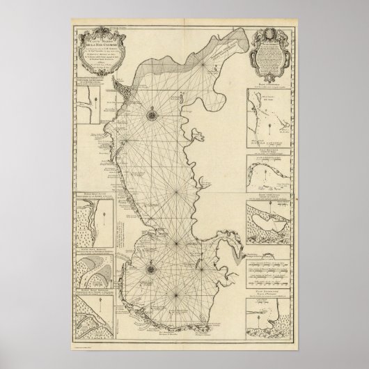 Kaspische Zee en Azië 2 Poster (Voorkant)