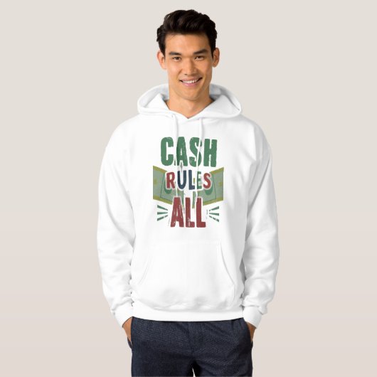Kasregels Alles Hoodie (Voorkant volledig)
