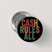 Kasregels Alles Ronde Button 3,2 Cm (Voorkant /achterkant)