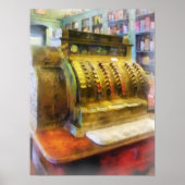 Kasregister in farmacie poster (Voorkant)