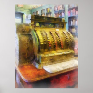 Kasregister in farmacie poster