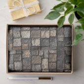 Kasseienpatroon Decoupage Tissuepapier (Geschenk)