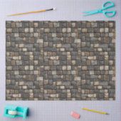 Kasseienpatroon Decoupage Tissuepapier (Craft)