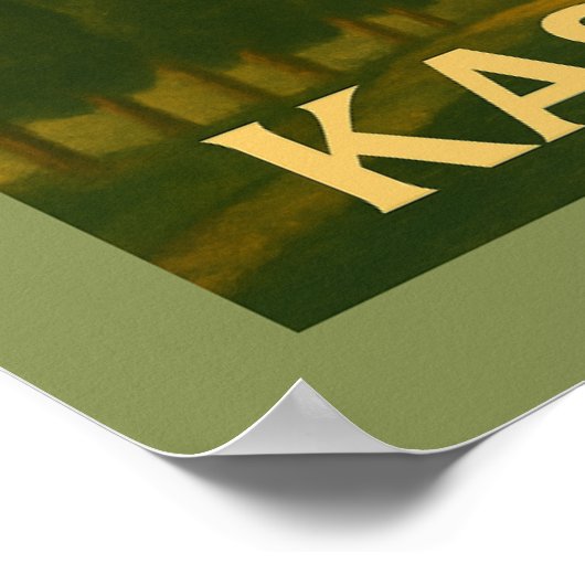 Kassel Germany City Art Poster (Hoek)