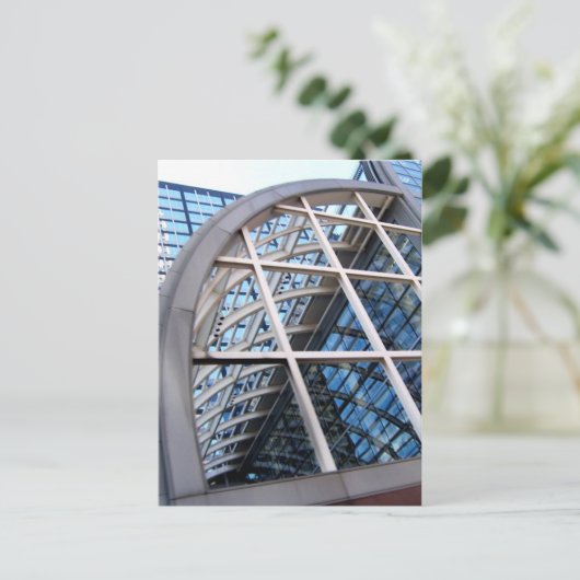 kassengebouw ( wells fargo ) briefkaart (Staand voorkant)