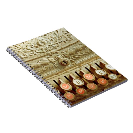  kassenregister, dat onder stof en cobweb valt notitieboek (Rechterzijde)