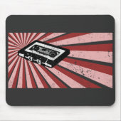 Kassette, Retro, , Nerddesign, tape Muismat (Voorkant)