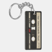 Kassette Sleutelhanger (Voorkant Links)