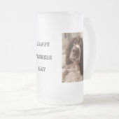 Kassettengaasje voor vaders dag matglas bierpul (Voorkant rechts)