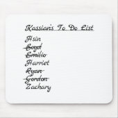 Kassian mousepad muismat (Voorkant)