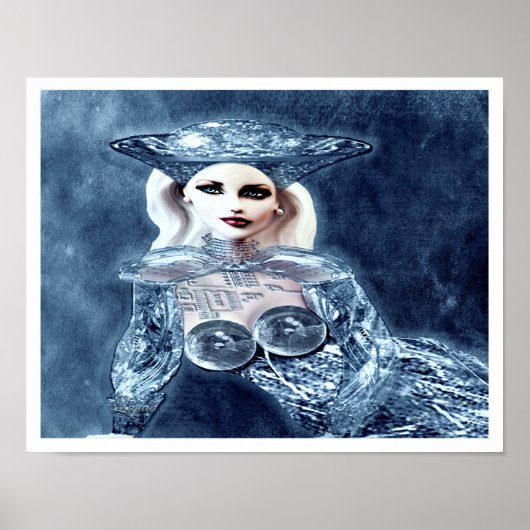 Kassie op Canvas Poster (Voorkant)