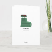 Kassier Grappige Verjaardag Kaart (Achterkant)