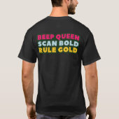 Kassier Scan Leven T-shirt (Achterkant)