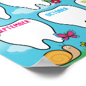 Kassroom Tooth Tally Chart in Ons Tuinthema Poster (Hoek)