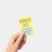 Kassy "AUTOZED GUEST"-badge Badge (Handheld)