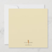 Kassy Bride-to-be Bridal Shower Invitation Kaart (Achterkant)