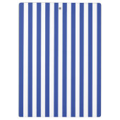Kassy Electric Blue Stripes | DIY-tekst Klembord (Achterkant)
