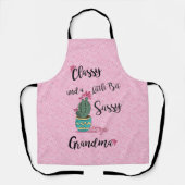 Kassy en een beetje sassy Schort (Voorkant)