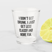 Kassy en Fun offensief Drink prijsopgave Shot Glas (Voorkant)