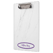 Kassy en functionele witte marmer klembord (Links)