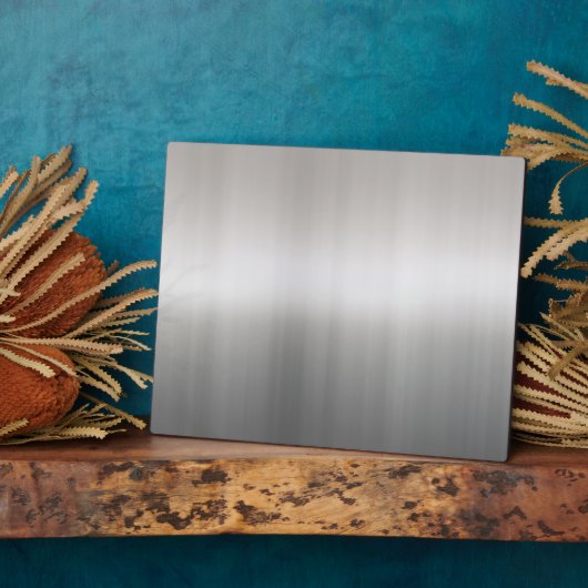 Kassy geborsteld aluminium fotoplaat (Zijkant)