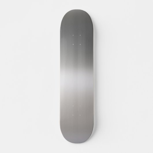 Kassy geborsteld aluminium skateboard (Voorkant)