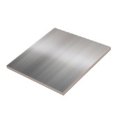 Kassy geborsteld aluminium tegeltje (Zijkant)