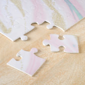 Kassy gemarmerd abstract ontwerp legpuzzel (Zijkant)