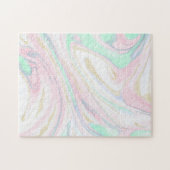 Kassy gemarmerd abstract ontwerp legpuzzel (Horizontaal)