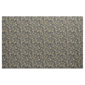 Kassy Gold Foliage Botanical Grey Design Stof (Fat Quarter)