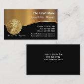 Kassy Gold Sales Distribution Visitekaartje (Voorkant / Achterkant)