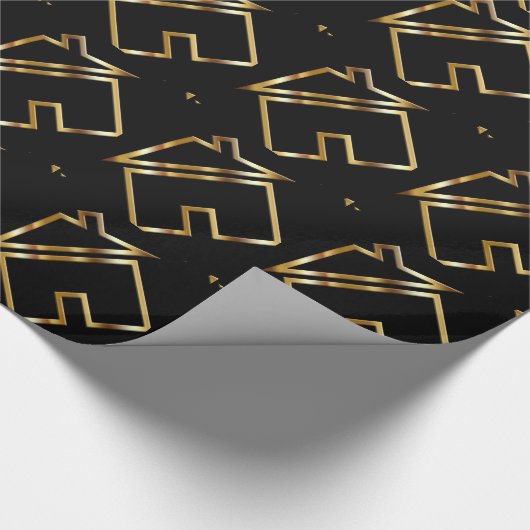 Kassy House Warming Gift Wrapping Paper Cadeaupapier (Hoek)