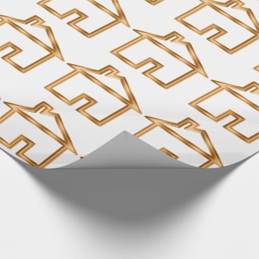 Kassy House Warming Gift Wrapping Paper Cadeaupapier (Hoek)