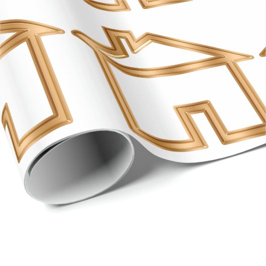 Kassy House Warming Gift Wrapping Paper Cadeaupapier (Rol Hoek)