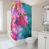 Kassy Japanse mazelbladeren Douchegordijn (In situ)